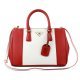 Prada Saffiano White Red 2274 Bag